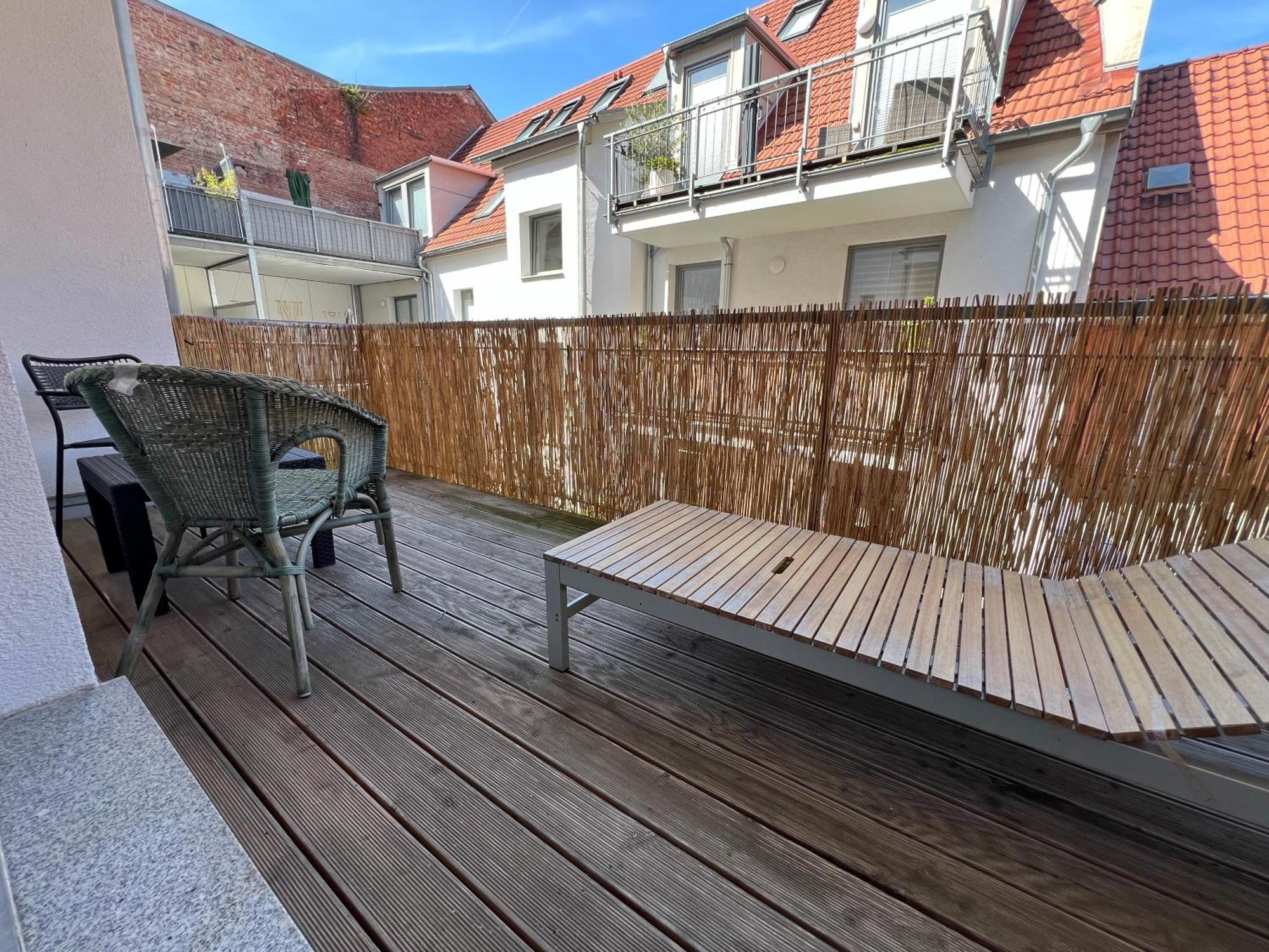Balkon, Zentral, Modern, Erfurt City Dış mekan fotoğraf